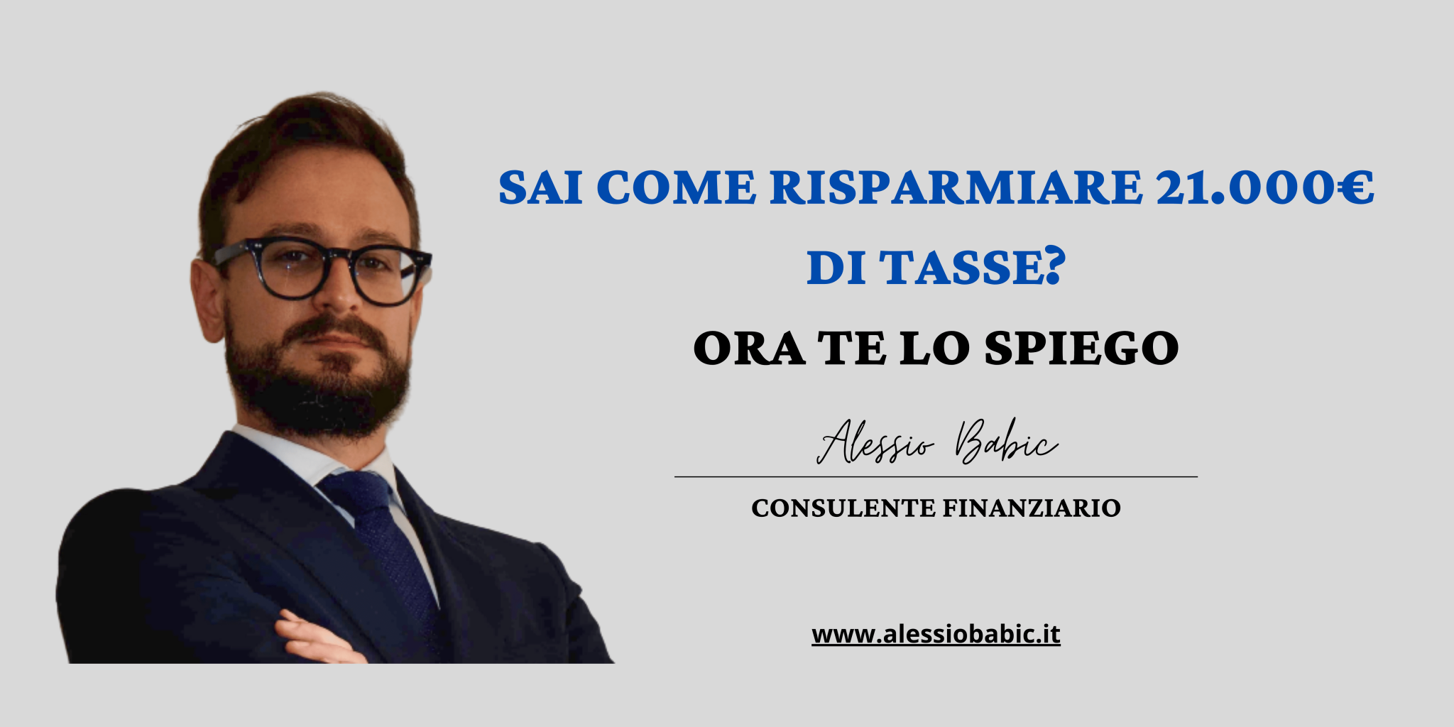 Rappresentazione visiva dell'articolo: SAI COME RISPARMIARE 21.000€ DI TASSE?